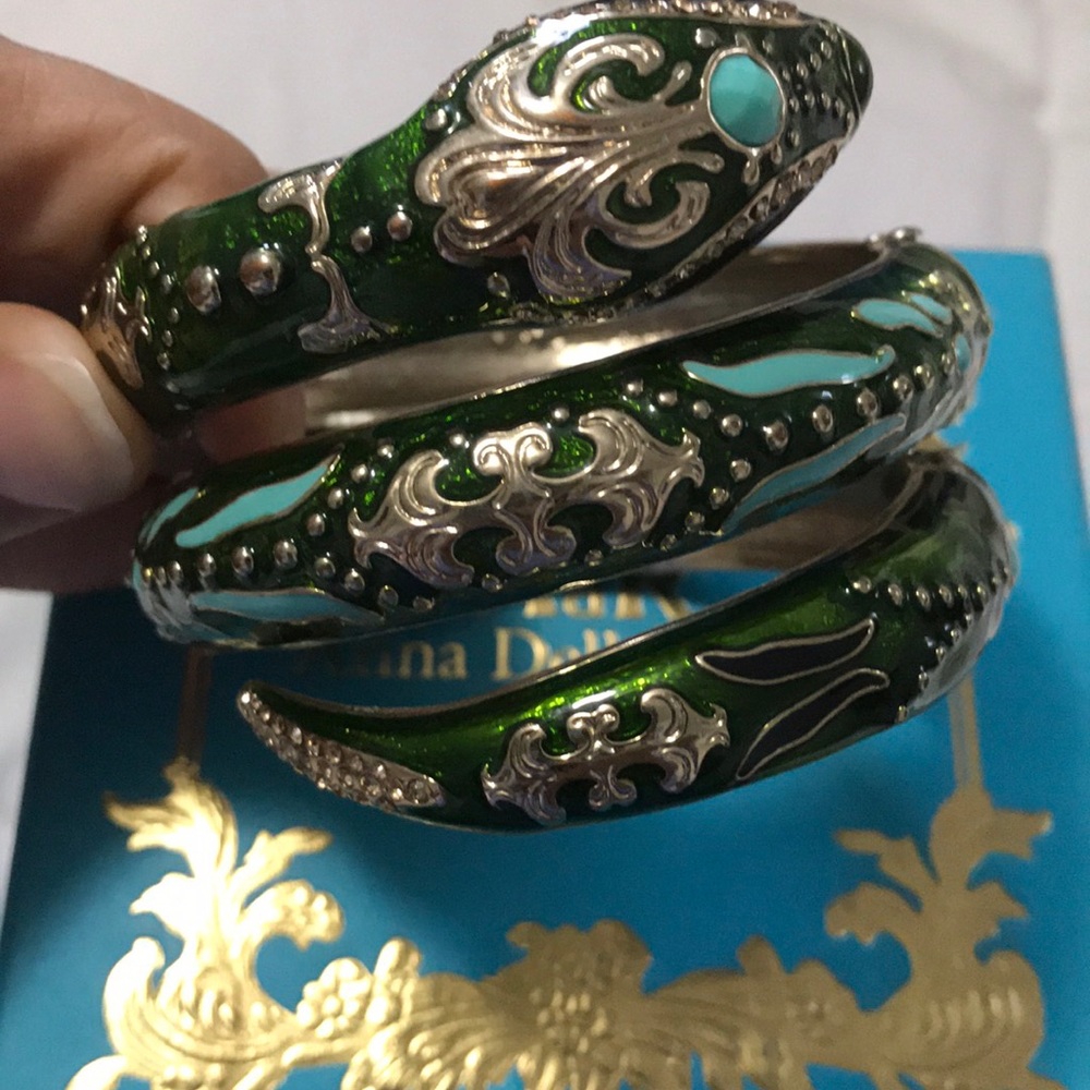 Anna Dello Russo Snake Bracelet
